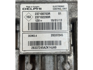 Блок управления двигателя 237100703R, 28337245   Dacia Duster