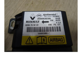 Блок подушек безопасности 8201163282, 8201163282   Dacia Logan I