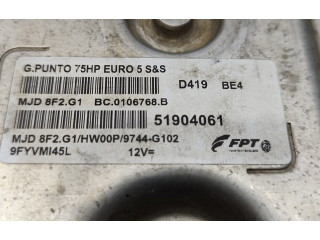 Блок управления двигателя 51904061   Fiat Punto (199)