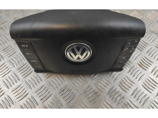 Подушка безопасности водителя 3D0880201BL, 3D0880201BL Volkswagen Phaeton