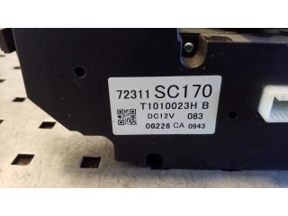 Блок управления климат-контролем 72311SC170, T1010023HB Subaru Forester SH