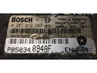 Блок управления двигателем Блок управления 0281012283, 0281012283.   Chrysler PT Cruiser