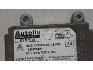 Блок подушек безопасности 9653190880, 603602500 Citroen Berlingo