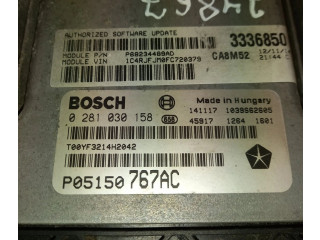 Блок управления двигателя 0281030158, 0281030158 Jeep Grand Cherokee