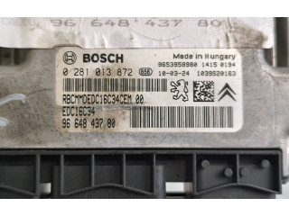 Řídící jednotka 9653958980, 0281013872 Peugeot 307 2006