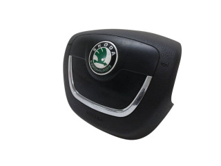 Подушка безопасности водителя 1Z0880201AQ, 62218052B Skoda Yeti (5L)