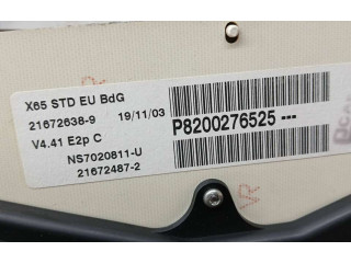 Панель приборов 8200276525, JOHNCONCONTROLS Renault Clio II