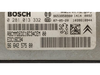 Řídící jednotka 0281013332, 0281013332 Peugeot 307 2007