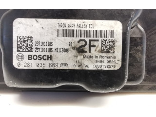 Блок управления двигателя 237101118S, 0281035669 Dacia Lodgy