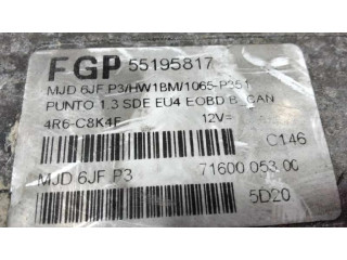 Řídící jednotka 0055195817 Fiat Punto Evo 2005