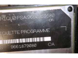 Řídící jednotka 598126, 9650359580   Citroen Berlingo 1997