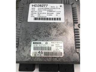 Řídící jednotka ZY34027524, 0281011675 Suzuki Grand Vitara I 2004