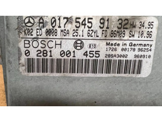 Řídící jednotka A0175459132, 0281001455 Mercedes-Benz E W210 1997