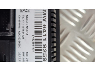 Блок управления климат-контролем 9259616   BMW X3 F25