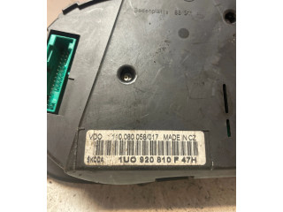 Панель приборов 1U0920810F, 110080058017 Skoda Octavia Mk1 (1U)