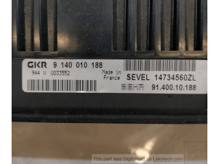 Блок управления климат-контролем 1490125699, BHER   Fiat Ulysse