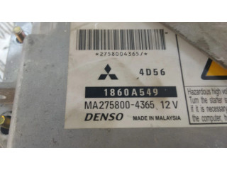 Блок управления двигателя 1860A549 Isuzu D-Max