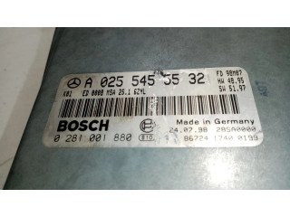 Řídící jednotka 0255455532, 0281001880 Mercedes-Benz E AMG W210 1998