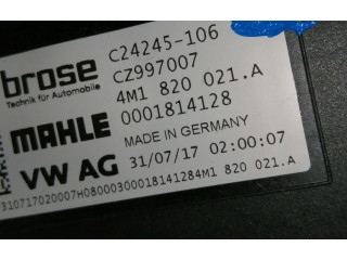 Вентилятор печки 4M1820021A, 0001814128 Audi A4 Allroad B9