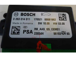 Блок управления 9819343480   Peugeot 2008 I