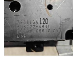 Блок управления климат-контролем 72311SA120, 5037224931   Subaru Forester SG