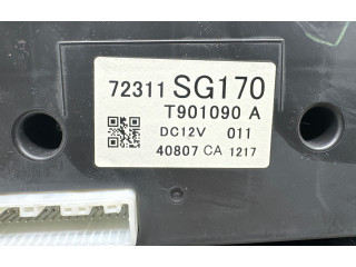 Блок управления климат-контролем 72311SG170, 40807CA1217 Subaru Forester SJ
