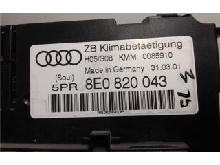 Блок управления климат-контролем 8E0820043, 8E0820043 Audi A4 Allroad