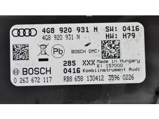 Přístrojová deska Audi A6 S6 C7 4G 2012 4G8920931N, 0263672117