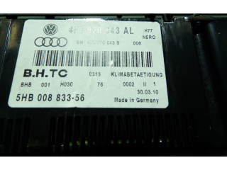 Блок управления климат-контролем 4F1820043AL, 4F0910043B   Audi A6 S6 C6 4F