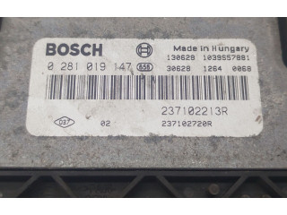 Блок управления двигателем Блок управления 237102213R, 0281019147 Dacia Dokker