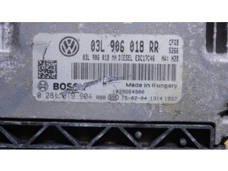 Блок управления двигателя 03L906018RR   Skoda Superb B6 (3T)
