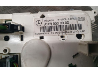 Блок управления климат-контролем A1699000900 Mercedes-Benz A W169