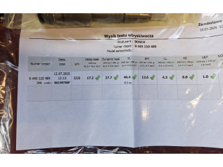 Vstřikovač 0445110489, 06150740F Ford Turneo Courier XUCD