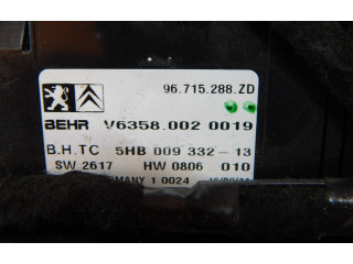 Блок управления климат-контролем 96715288ZD, 5HB00933213   Citroen C5