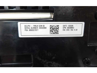 Блок управления климат-контролем 9666027877 Citroen DS4