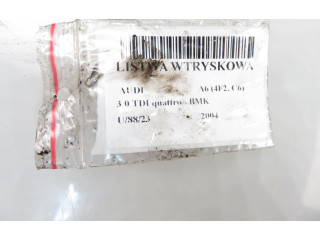 Топливная рампа 059130089D, 059130089D   Audi A6 S6 C6 4F   для двигателя BMK