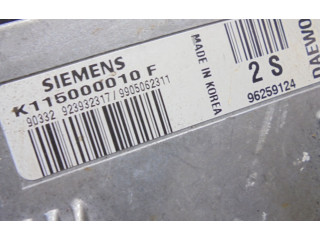 Блок управления двигателем Блок управления 96259124, 96259124   Chevrolet Matiz