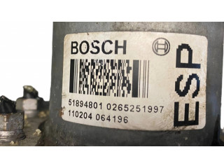 Jednotka ABS 51894801, 0265251997   Fiat Punto (188) 2007