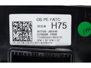 Блок управления климат-контролем 97250J9DH0TMT Hyundai Kona I