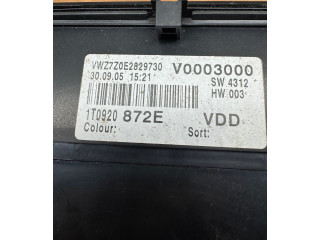 Панель приборов 1T0920872E, VWZ7Z0E2829730 Volkswagen Touran I