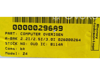 Комплект блоков управления 0260002642, 0260002642   BMW Z4 E85 E86