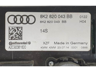 Блок управления климат-контролем 8K2820043 Audi A5 8T 8F