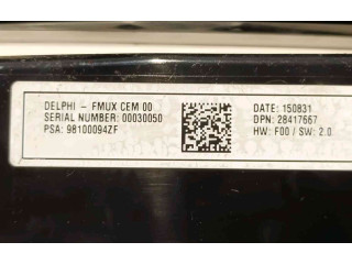 Блок управления климат-контролем 1393811080, 970812106   Citroen Jumper