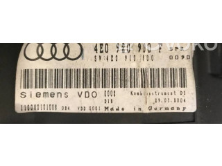 Přístrojová deska Audi A8 S8 D3 4E 2009 4E0920900F, 110080101008