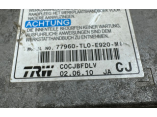 Блок подушек безопасности 77960TL0E920M1 Honda Accord