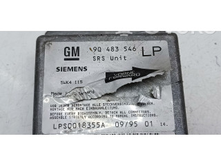 Блок подушек безопасности 90483546LP   Opel Tigra A