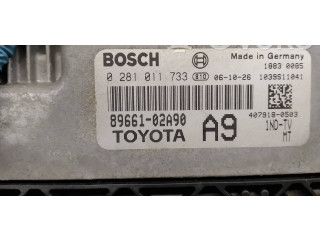 Блок управления двигателя 8966102A90, 0281011733   Toyota Corolla Verso E121