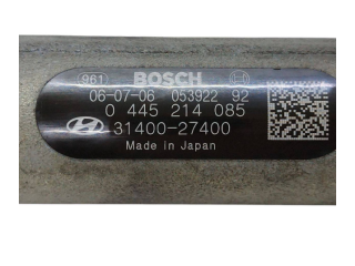 Топливная рампа 3140027400, 0445214085   Hyundai Sonata   для двигателя D4EA