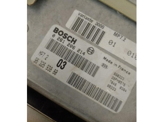 Блок управления двигателем Блок управления 0261206214 Peugeot 306
