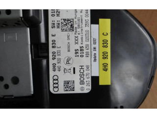 Панель приборов 4H0920830E, 4H0920830C Audi A8 S8 D4 4H